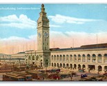 Ferry Building San Francisco California CA UNP DB Postcard W5 - $3.36