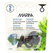 Marina Thermometer &amp; Airline Suction Cups: Black - Set of 2 Clamp Suction Attach - £2.31 GBP