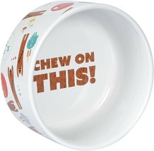 Disney Star Wars Chewbacca Chew on This Ceramic Pet Bowl 3.5 Cups - 28oz - New - £16.70 GBP
