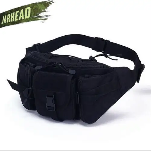 Utility Men Waterproof Nylon Waist Pack    Army Bag Hi Fishing Camping Travel Wa - £130.64 GBP