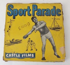 16mm Castle Films &quot;Sport Thrills of the Year&quot; Sport Parade 350 1948 -400 Ft Reel - £7.49 GBP