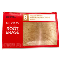 [1] Revlon Permanent Root Erase - 8 Medium Blonde, EXPIRATION: 04/2022 - £23.12 GBP