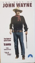 The Best of John Wayne Four Films 1990 VHS Set - $7.95