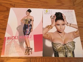 Nicki Minaj teen magazine pinup clipping Super Bass Bang Bang Tiger Beat - £2.75 GBP