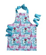 Sara Sews Handmade Colorful Paris Tween Girl Kitchen or Art Apron Gift - $300.87 MXN