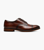 Stacy Adams William Cap Toe Oxford Leather Shoes Brown 25719-200 image 2