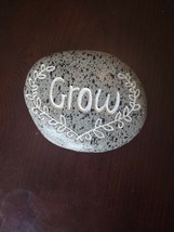 Cement Stone &quot;Grow&quot; - $15.72
