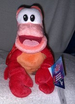 Disney Jr. Ariel Sebastian Crab 6.5" Mini Plush Nwt - $9.78