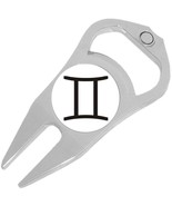 Gemini Zodiac Golf Ball Marker Divot Repair Tool Bottle Opener - $219.39 MXN