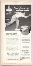 1950s Don Carter &quot;300&quot; Bowling Slacks PRINT AD Gulf Stream Slacks BX2 - $7.99 CAD
