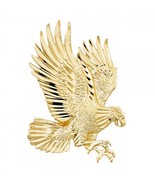 14K Yellow Gold Eagle Pendant - £315.32 GBP
