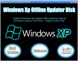 Windows Xp All KB&#39;s Updates Offline Updater Disk - £11.80 GBP
