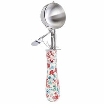 Pioneer Woman Ice Cream Scoop Gorgeous Garden Stainless Steel Acrylic Handle NWT - £15.96 GBP