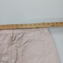 Westport RN#63264 Women's Coral Cotton Blend Stretch A-Line Denim Skirt Size 6 image 6