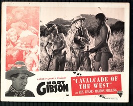 Cavalcade of the West 11&quot;x14&quot; Lobby Card Hoot Gibson Western - £38.62 GBP