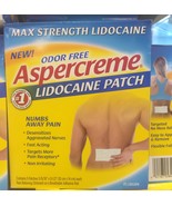 Aspercreme 4% Lidocaine Patch, Box of 5 - $13.66 CAD