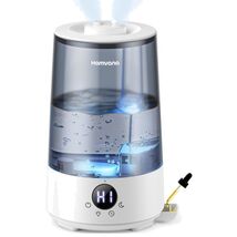 Ultra-Quiet 3.6L Ultrasonic Humidifier &amp; Oil Diffuser – Baby Safe and BP... - $77.17