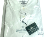 Brooks Brothers County Club ProSport White Mens Polo Shirt Size L - £25.57 GBP