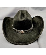 Bullhide Hats 0456Bl Gunfighters Collection Colt 45 Extra Large Black Co... - $69.69 CAD