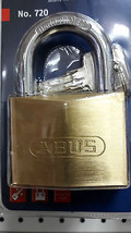ABUS Padlock Brass 75/60 /Dimple Keys - £25.52 GBP