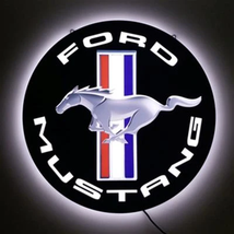 Ford Mustang Slimline LED Backlit Sign 7LEDMS - $249.60