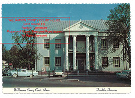 1950&#39;s Vintage Real Photo Postcard WILLIAMSON COUNTY COURT HOUSE, Frankl... - $14.99