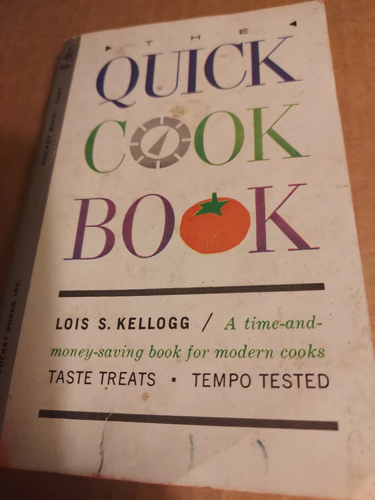 &quot;The Quick Cook Book&quot; by Lois S. Kellogg - $91.96 MXN