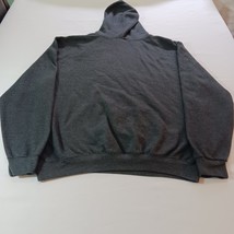 Tultex Outback No Rules Just Right Men's Gray Cotton Blend Hoodie Sweatshirt L image 2