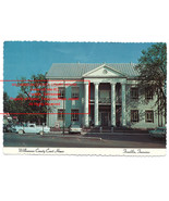 1950&#39;s Vintage Real Photo Postcard WILLIAMSON COUNTY COURT HOUSE Frankli... - $12.99