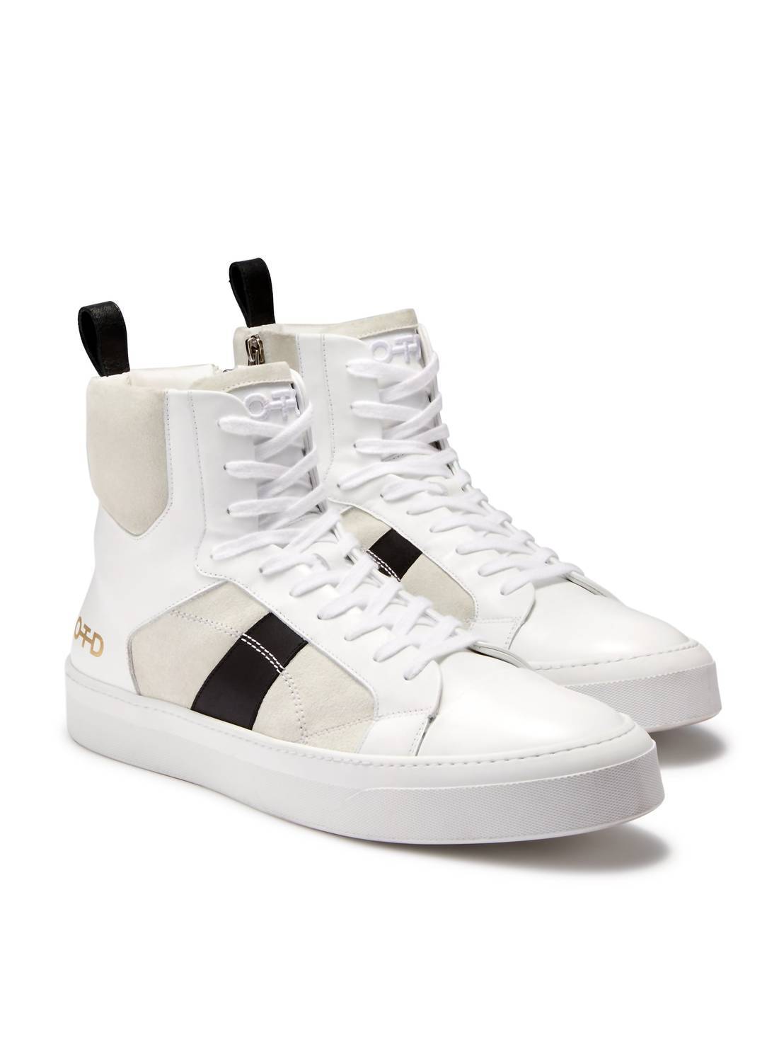 On This Day men's hi-top zip sneaker in White