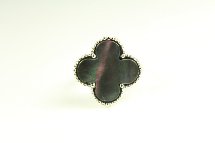 Silver Cluster Ring