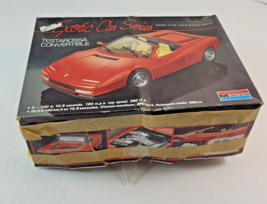 Monogram Exotic Car Series Ferrari Testarossa Convertible 1/24 Scale Mod... - £14.07 GBP