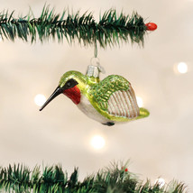 Old World Christmas Hummingbird Blown Glass Christmas Ornament 16055 - £14.25 GBP