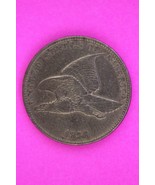 1858 Flying Eagle Cent Penny Double A in America Scarce Early Type Coin 116 - €84,06 EUR