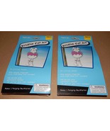 Easter Window Fun Kit Foam Shapes 2pks Makes 2 Hanging Decorations Rabbi... - $104.52 MXN