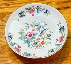 Aynsley Footed Bowl 5 inch Pembroke Pattern Porcelain Dish Candy Fruit Vintage - $45.49