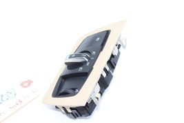 12-16 BMW F30 328I HEADLIGHT CONTROL SWITCH W/ BEZEL TRIM Q2379 image 3