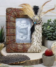 Southwest Indian Eagle Feathers Dreamcatcher 4X6 Wall Or Desktop Photo F... - £19.65 GBP