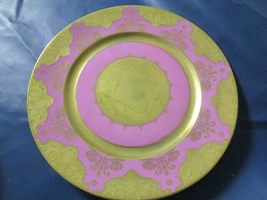 Josef Kuba Carlsbad Germany Plates Fucsia And GOLD/FRAGONARD Pink Gold Pick 1 (L - £113.62 GBP