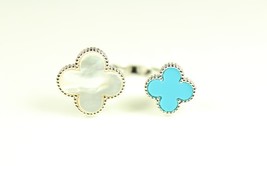 Silver Plated Cluster Ring - $55.00