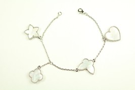 Mixed Cluster Butterfly Heart Star Bracelet - £58.80 GBP
