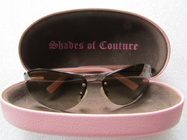 Juicy Couture Sunglasses Party Girl Pink Rose Gold Store Display $185 Retail - £59.54 GBP