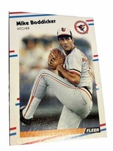 1988 Fleer #556 Mike Boddicker Baseball Card EUC - £1.55 GBP