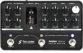 Two Notes ReVolt All-analog Bass Amp Simulator Pedal - $538.99
