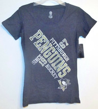 NHL Pittsburgh Penguins Womens T-Shirts 4/6 8/10 16/18 NWT - £12.82 GBP