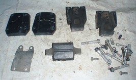 2004 225 HP Evinrude Outboard Motor Mounts w Lower Covers &amp; Misc Hardware - $150.98