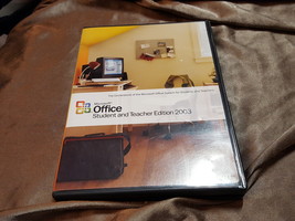 Microsoft Office 2003 Student Teacher Edition With Product Key - $10.00