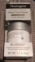 Neutrogena Rapid Tone Repair Correcting Cream For Face Neck &amp; Chest 1.7o... - £18.25 GBP