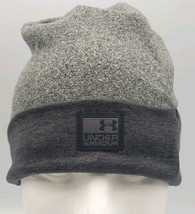 Under Armour Gray Beanie Hat Knit Winter - $14.96