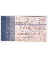 AEROSMITH 1988 TICKET STUBS CNE GRANDSTAND TORONTO Q107 MOLSON CANADIAN ... - £7.66 GBP